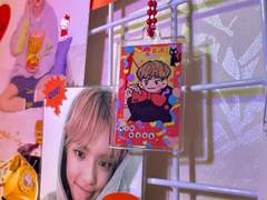 키키민혁 아크릴 키링 도안