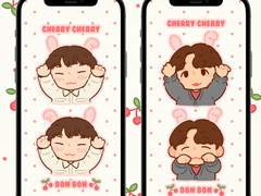 체리봉봉 미클봉봉 배경화면 공유