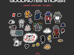 115주연 굿노트 스티커