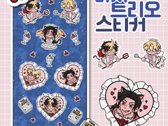 [도리벤]바지 트리오 메이드 스티커 도안판매