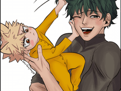 [데쿠캇]잼민이카짱이 데쿠를 이뻐하는 법