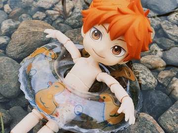 물놀이 하는 히나타 쇼요