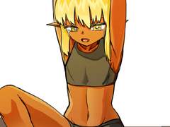 건방진 다크엘프 꼬맹이 1화