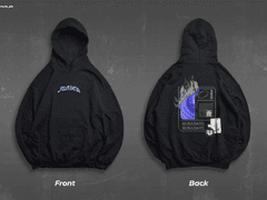 고죠 술식 컨셉 후드티 디자인