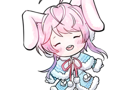 라무다 키링 도안 유료배포 - 4 (토끼 라무다)