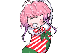 라무다 키링 도안 유료배포 - 5 (양말 라무다)