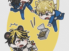 도리벤 바지트리오 키링 도안 공유