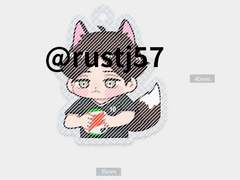 스나 아크릴 키링 도안 (유료)