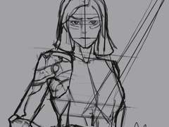 [스터디] 알리타 그리는 과정