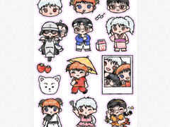 은혼 해결사 스티커 도안 A