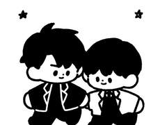 말랑중독 이북리더기 화면보호기용 배경