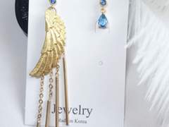 죄식자 귀걸이 (아쿠아마린 ver.)