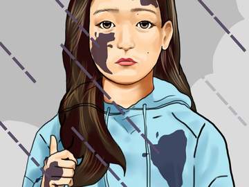 우울함은 비처럼 내려와 스며든다.