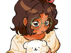 솜사탕 들고있는 미라벨