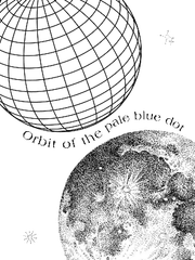 Orbit of the pale blue dot