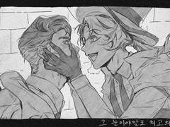 괴도아몬 그려놯던거