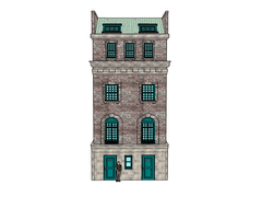 유럽풍 건물 스케치업 무료배포