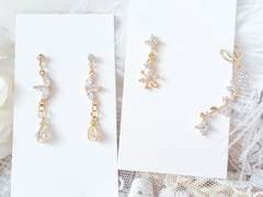 낙화 1~2 이어커프 귀걸이