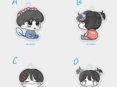 다채로운 채채씨 아크릴 키링 도안