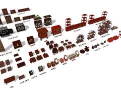 사극 소품 모음 2 - 안방 가구