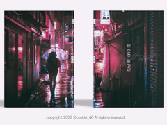 19. 비 오는 밤거리