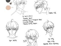 UJ보고서 캐릭터들 / 가벼운 낙서