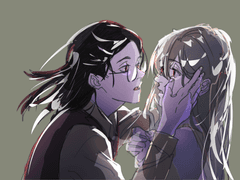 커미션 넣었던 GL 그림