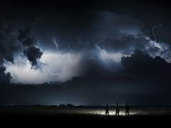 유일한 온기를 향해 손을 뻗었다