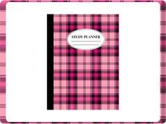 [굿노트 속지] 체크 스터디 플래너 pink ver.