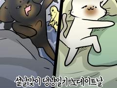 댕냥일기 10화/노데이트날