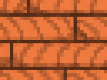 주황빛 나무 판자 텍스쳐 ×32