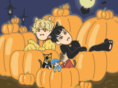 슈퍼엠 할로윈합작 백업/탬텐탬_호박밭 애옹