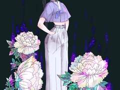 나전칠기를 이용한 일러스트