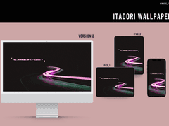 이타도리 유지 배경화면