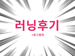 아이하라 시로 러닝후기+로그정리