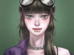 흉상정면고정 증명사진 타입 커미션