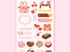 [ goodnote sticker ] 달다구리 스티커