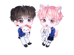 빵뉴 키링 도안