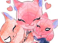 트위터 연성 백업(거미삼형제, 동물모에화)