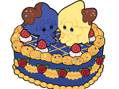 발렌타인 빈티지 케이크 ~3/6