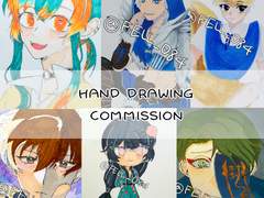 CM ⚜ 펠 손그림 커미션🐺﻿