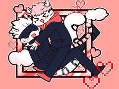 주술회전 키링 도안