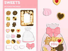 [굿노트스티커] Sweets Day