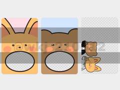 경준, 성준 와앙포카/여행포카 도안