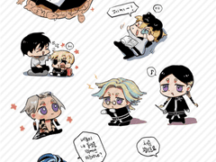 도리벤 SD 스티커 도안