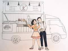 너는 피곤했지만 밤 10시까지 있었다.