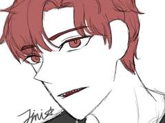 뜰팁 미수반 라경장🦈 판타블렛 첫그림!