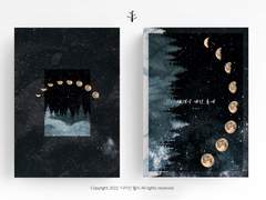 새벽이 내린 숲에