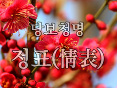 [당보청명] 정표(情表)