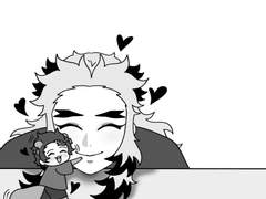 렌탄 피곤하지 마세요 렌고쿠씨